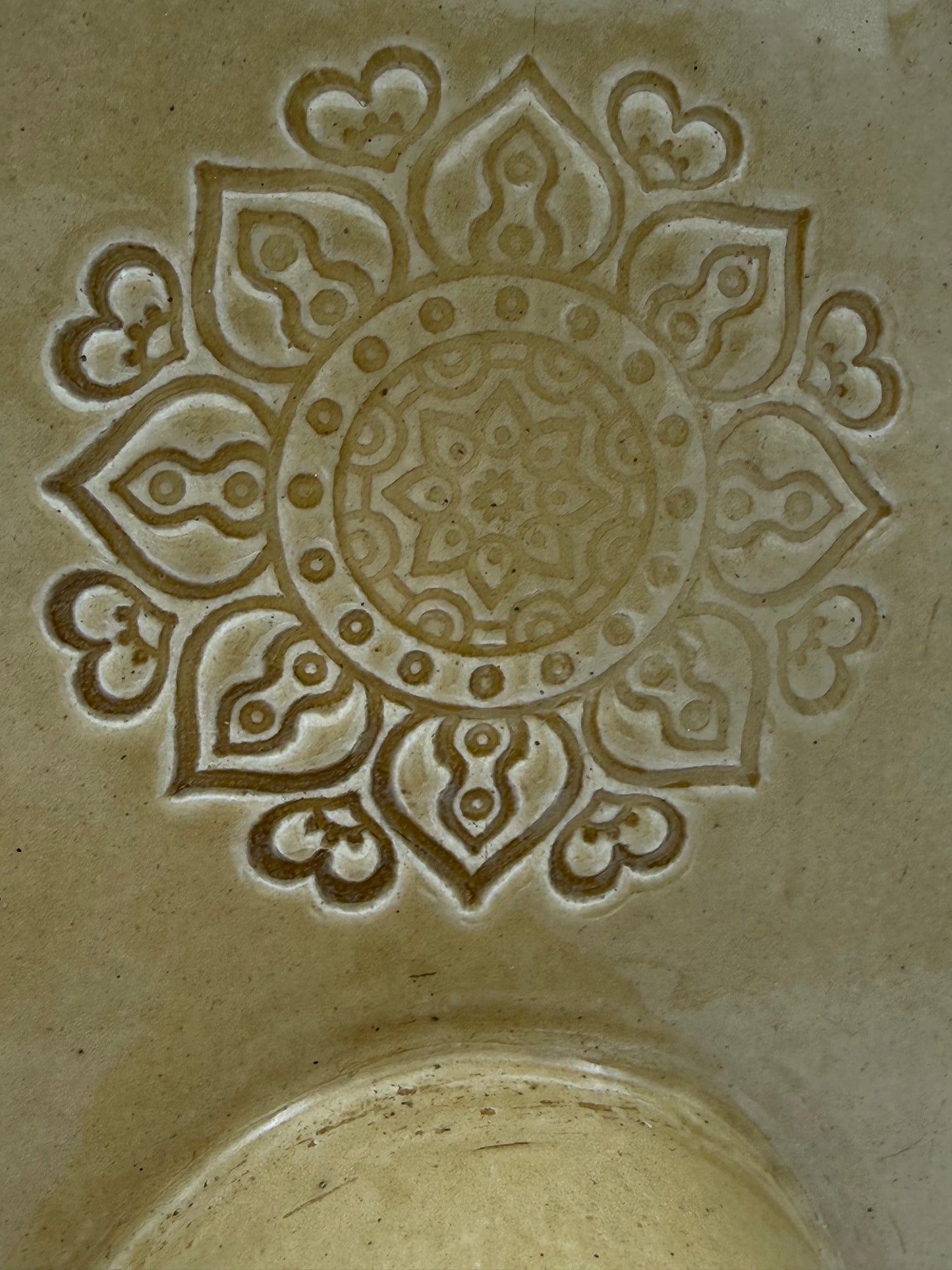 Altaartje voor binnen/buiten ocher