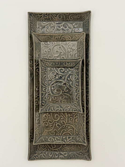 Serveerschaal rechthoek (3 maten)