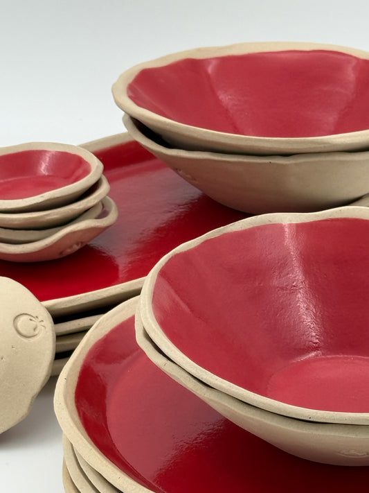 Rood signatuur servies – Lagooischevita