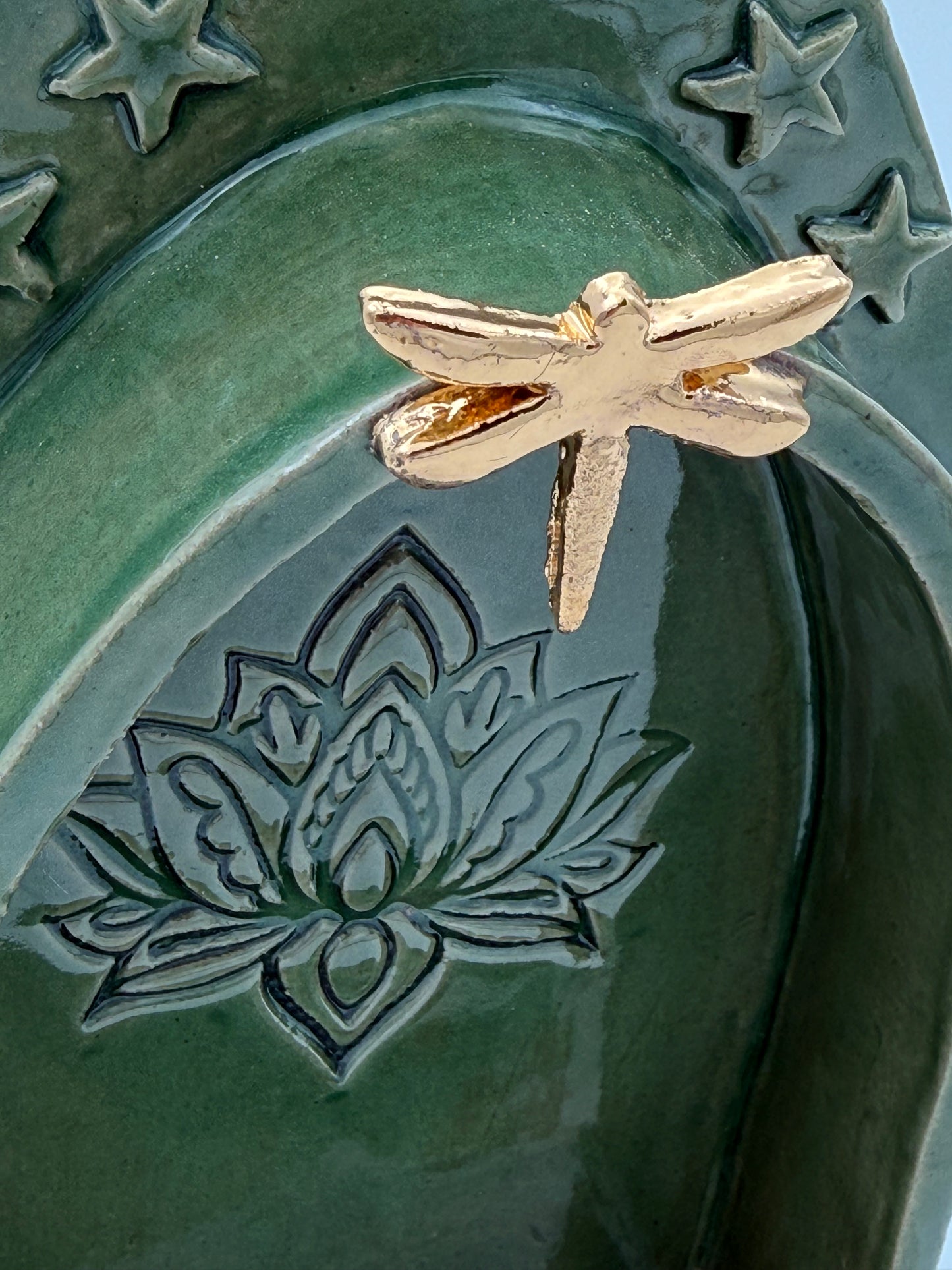 Altaartje voor binnen/buiten Jade / Goud