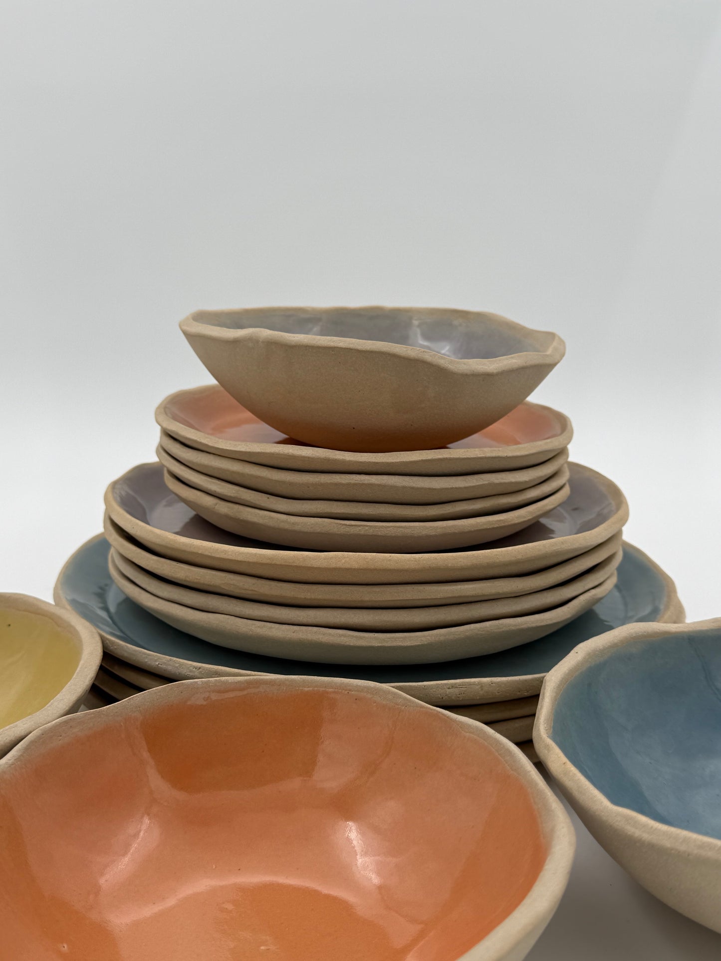 Servies - Pastel 4-delig