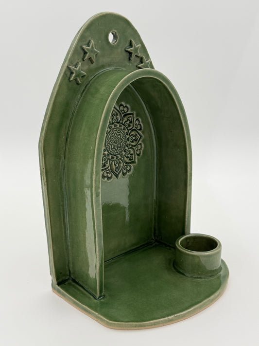 Altaartje Mandala voor binnen/buiten Jade