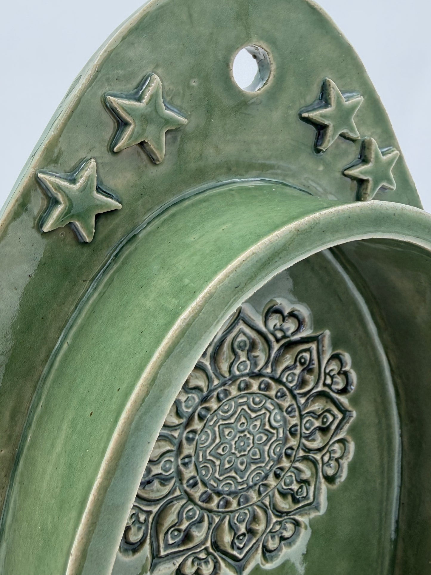 Altaartje Mandala voor binnen/buiten Jade