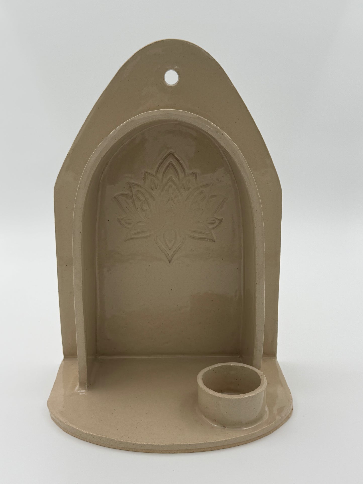 Altaartje Lotus voor binnen/buiten Naturel